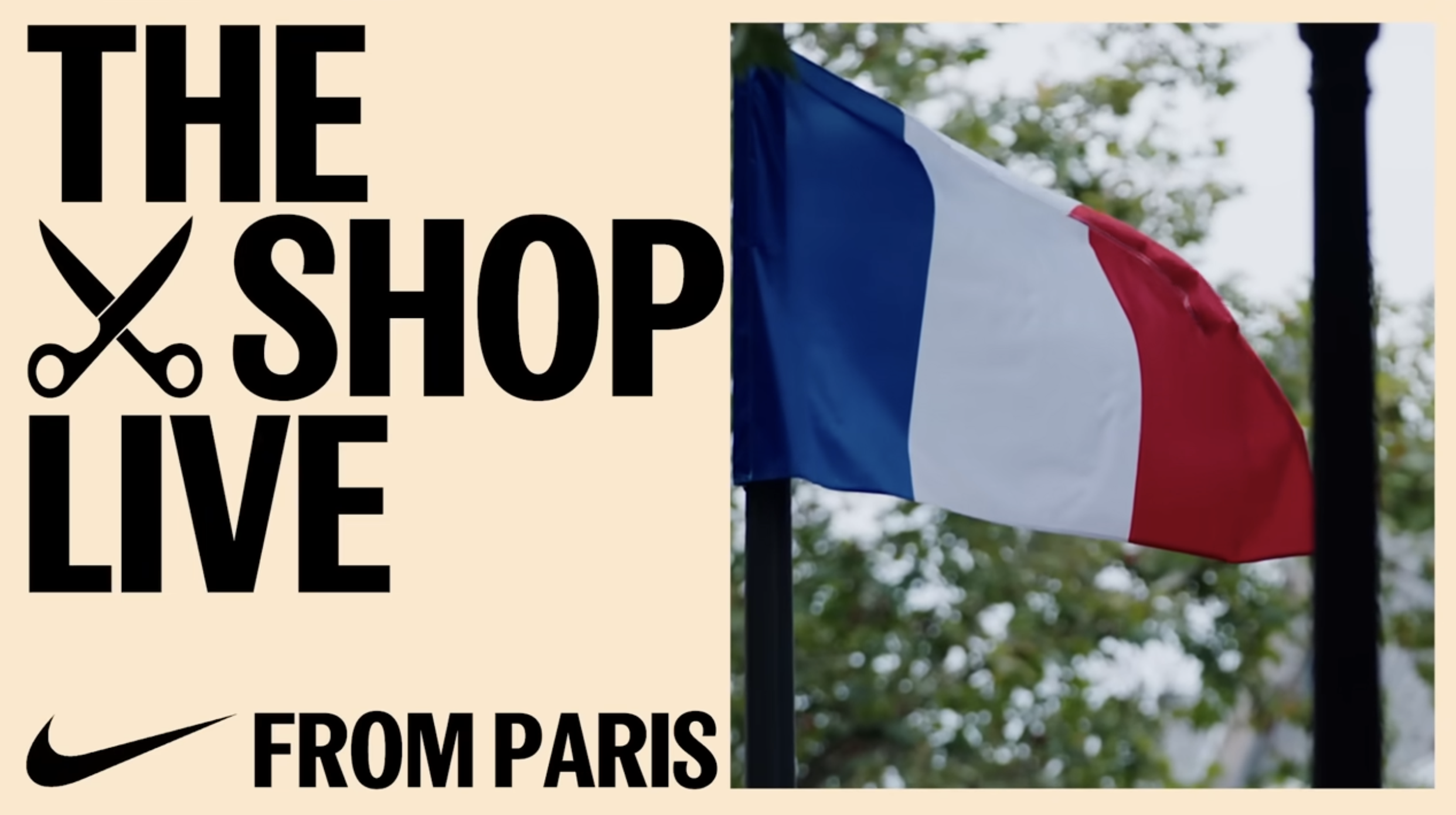 the shop live from paris, nike 